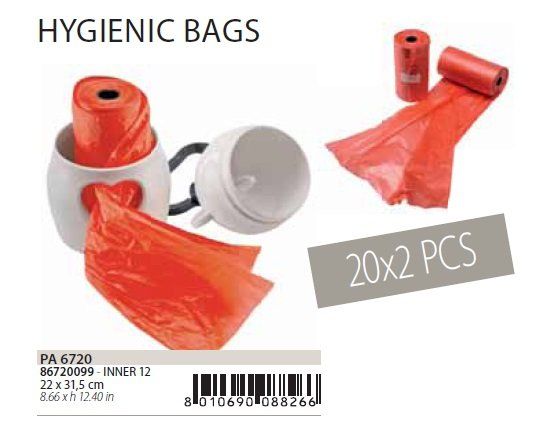 PA 6720 HIGYENIC BAGS (X2)