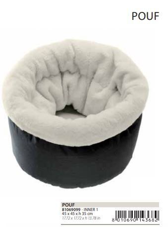 FRPL POUF 10 ALGODON GATO